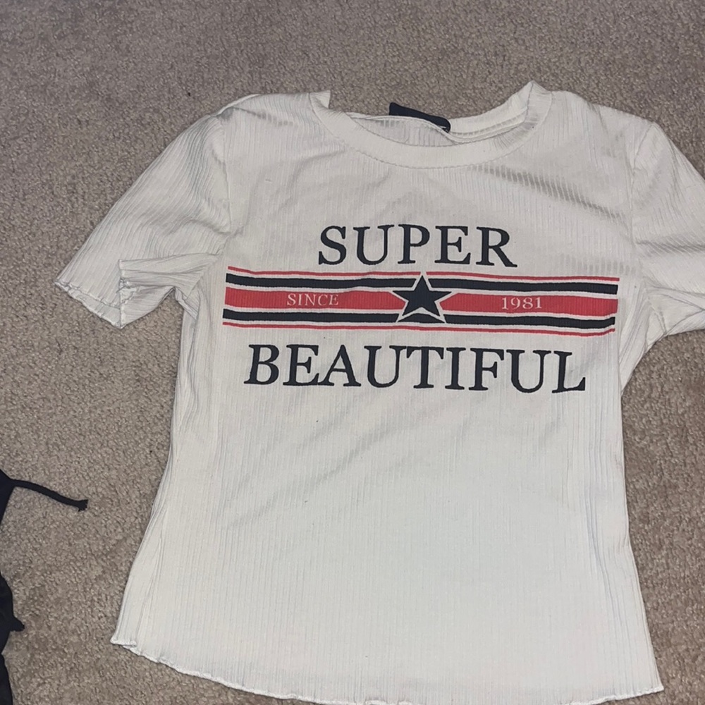 Shein super beautiful crop top